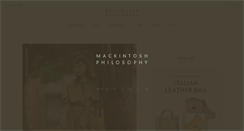 Desktop Screenshot of mackintosh-philosophy.com